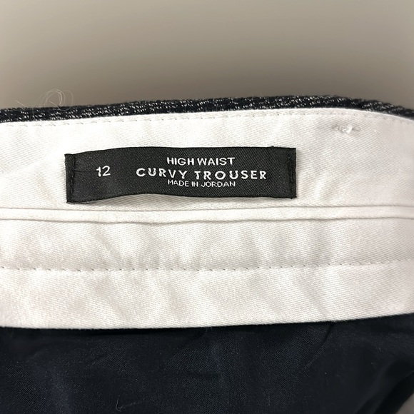 LOFT High Waist Curvy Trousers - Picture 4 of 5